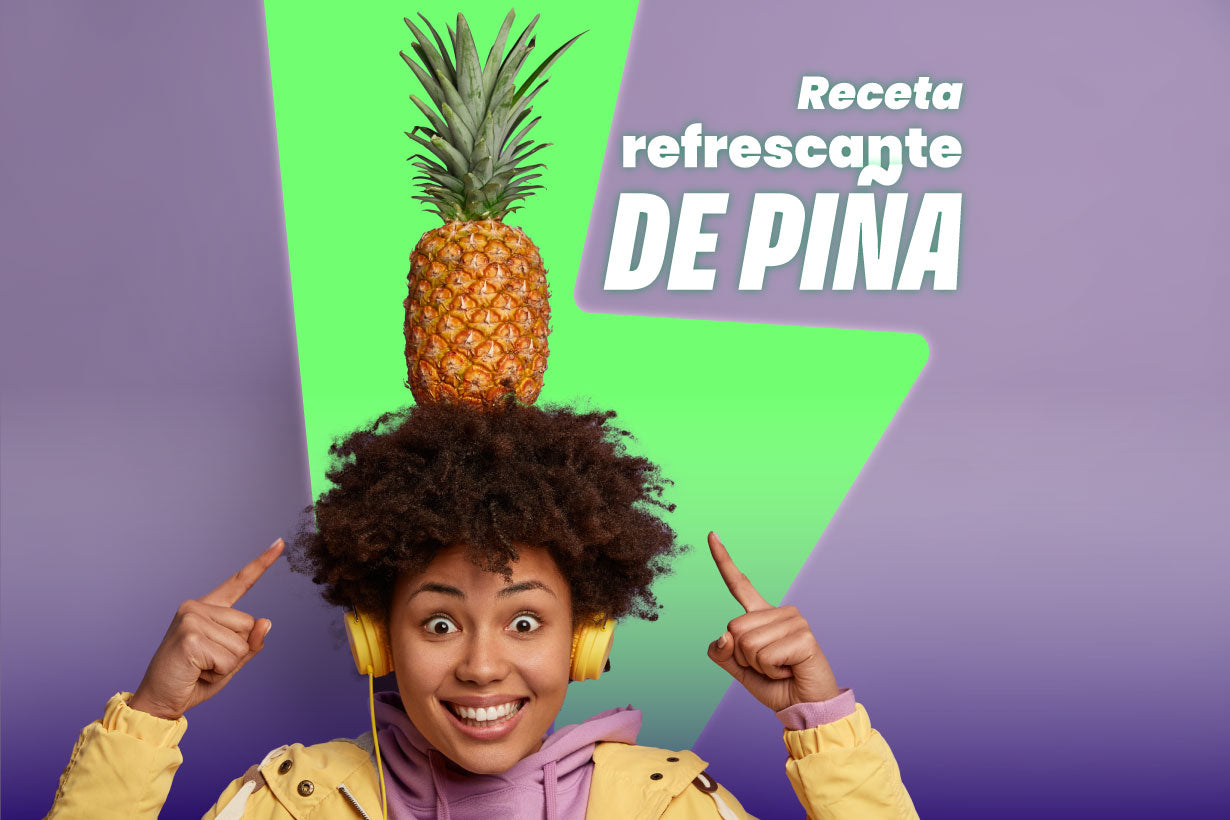 Receta Refrescante de Piña para Bajar de Peso y Eliminar Líquidos Retenidos