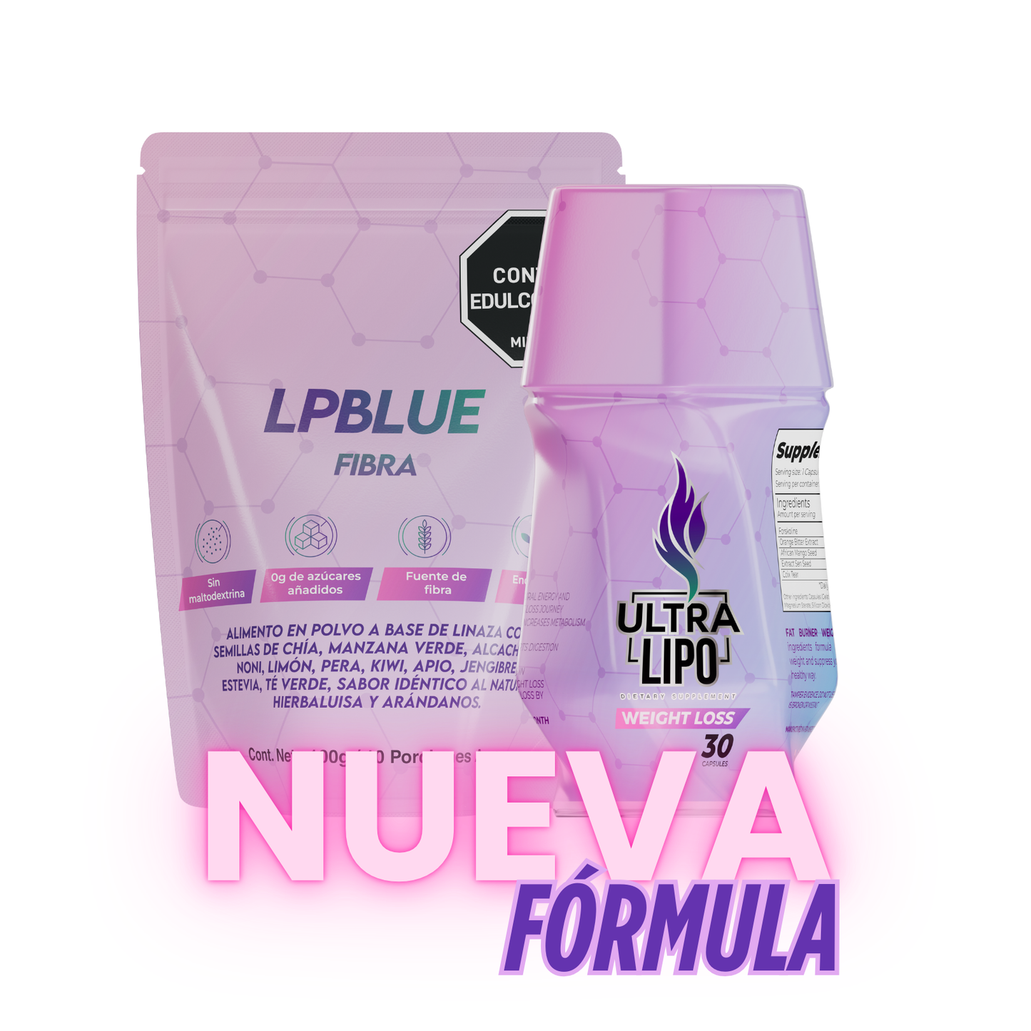Ultralipo + 1 complemento (Fibra o Drenador)
